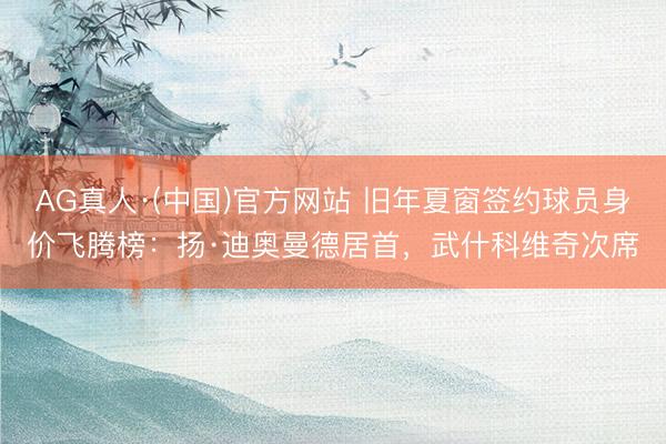 AG真人·(中国)官方网站 旧年夏窗签约球员身价飞腾榜：扬·迪奥曼德居首，武什科维奇次席